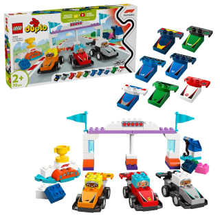 LEGO® 10445 DUPLO - F1 Team Rennautos mit Rennfahrern