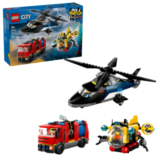 LEGO® 60462 City - Kombinationsset mit Hubschrauber,...
