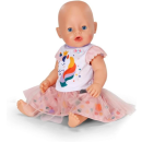 Zapf Creation 871720 - BABY born Tutu Dress Unicorn 43cm