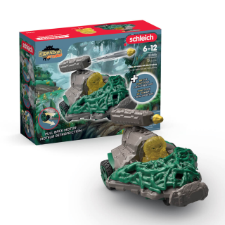 Schleich 42666 - Dschungel Düsenjet Fahrzeug mit Mini Creature - Eldrador Creatures