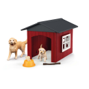Schleich 42722 - Hundehütte mit Goldenretrievern  -...