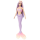 Mattel HRR06 - Barbie Meerjungfrau Puppe mit lila Haaren