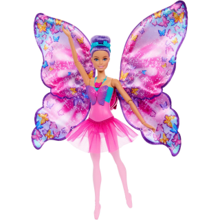 Mattel HXJ10 - Barbie Schmetterlings Tänzerin