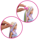 Barbie Fun &amp; Fancy Puppe mit Accessoires, Modepuppe mit extra langem blondem Haar und 2 Looks