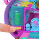 Polly Pocket Delfin Retten und Spielen Schatulle mit 2 kleinen Puppen und Meerestieren, Tierspielzeug mit Zubeh&ouml;rteilen rund um das Thema Meer