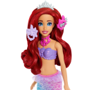 Mattel JBF86 - Disney Princess Meerjungfrau-Arielle-Modepuppe &amp; Schminktisch - Puppe