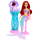 Mattel JBF86 - Disney Princess Meerjungfrau-Arielle-Modepuppe & Schminktisch - Puppe