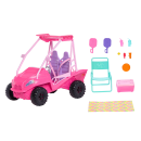 Barbie JFV68 - Barbie Strand-Buggy - Barbie-Auto Beach-Buggy Puppen-Auto in Pink