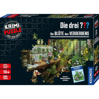 KOSMOS 684877 - Krimipuzzle Die drei ??? Die Blüte des Verderbens