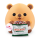 ZURU 77690T - Snackles Quokka Frankie mit Krispy Kreme Donut, Serie 3 - Kuscheltier (20 cm)