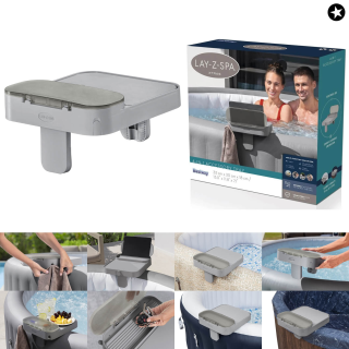 Bestway 60337 - Xtras LAY-Z-SPA 4-in-1-Ablagetablett - 32 x 30 x 18 cm