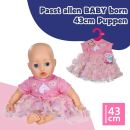 Zapf Creation 839393 - BABY born Bl&uuml;tenkleid 43 cm