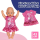 Zapf Creation 839423 - BABY born Kleid Flamingo 43cm