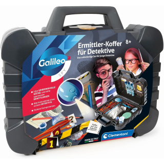 Clementoni 59414 - Galileo Spy Ermittler-Koffer für...