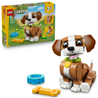 LEGO 31382 Creator - Niedliche Tiere: Verspielter Welpe