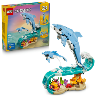 LEGO 31385 Creator - Meerestiere: Wunderschöne Delfine