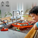 LEGO 60504 City - Rettungsboot der K&uuml;stenwache mit Hubschrauber