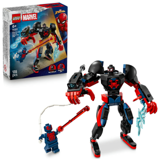LEGO 76337 Marvel Super Heroes - Miles Morales Mech vs. Spider-Man 2099