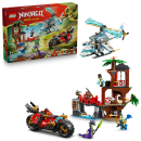 LEGO 71857 NINJAGO - Showdown am Baumhaus mit dem Ninja-Bike