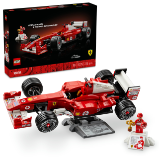 LEGO 11375 Icons - Ferrari F2004 und Michael Schumacher