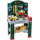 Theo Klein 8513 - Bosch Workstation Werkbank mit Werkzeug, Helm, Handschuhe, Ohrenschützer und Fahrzeug