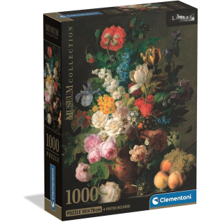 Clementoni 39970 - Museum Collection: Van Dael Blumenvase...