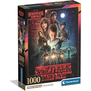 Clementoni 39978 - Stranger Things - 1000 Teile Puzzle