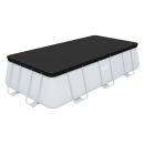 Bestway 58232 - PVC-Abdeckplane, schwarz, eckig - 396 x...