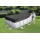 Bestway 58232 - PVC-Abdeckplane, schwarz, eckig - 396 x 185 cm