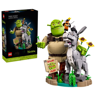 LEGO 72423 - Shrek, Esel und Der Gestiefelte Kater - Rare...