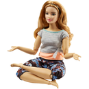 Mattel FTG80; FTG84 - Barbie Made to Move Puppe (rote Haare)
