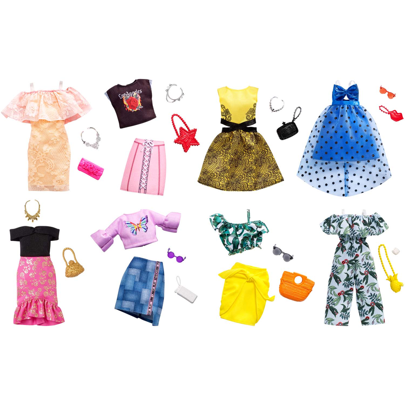 AUSWAHL: Mattel - Barbie Fashions - Komplettes Outfit - Puppenkleidung Doll Mode
