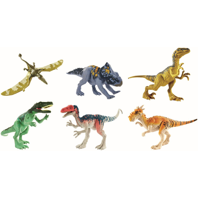 AUSWAHL: Mattel - Jurassic World Attack Pack - Dinos Dinosaurier Blue T-Rex